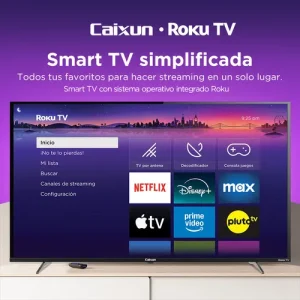 Smart TV Caixun LED 43" FHD Roku TV C43V1FR